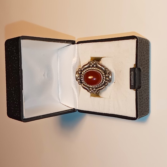 Source Unknown Jewelry - Sterling Silver Carnelian Ring